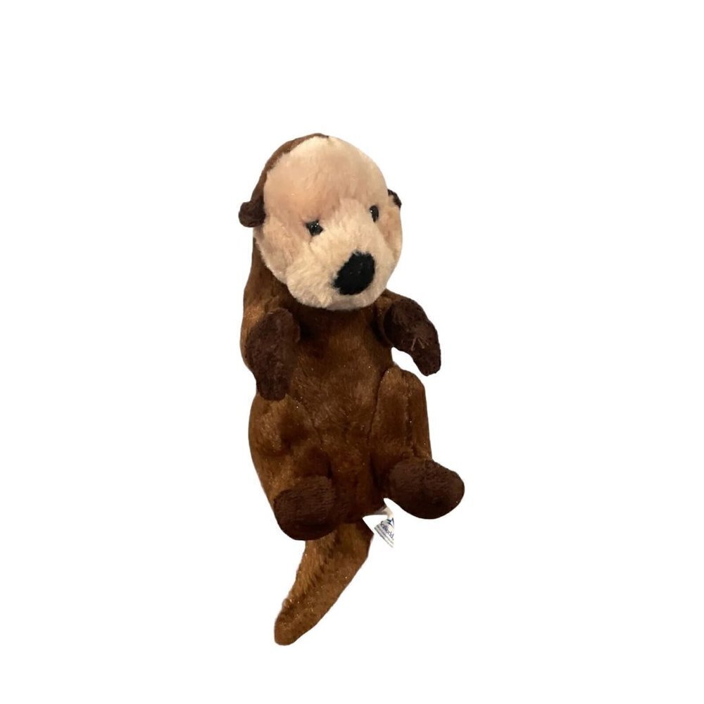 Sea Otter Plush 10” Toy Stuffed Animal Realistic Sea World Shamushop
